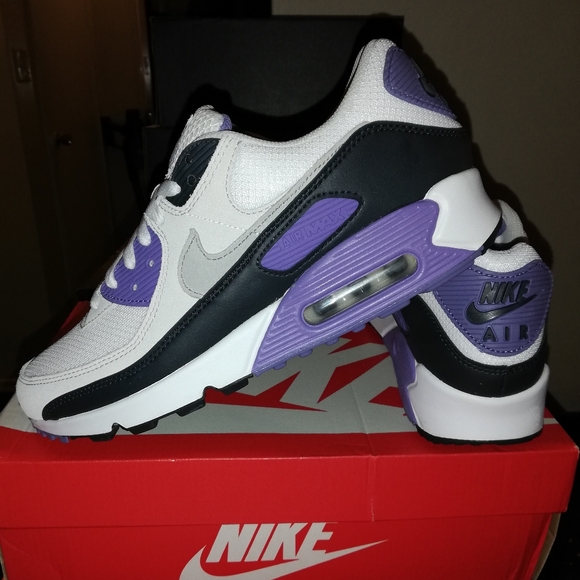 Nike Other - NIKE AIR MAX 90S WHITE-GREY-AMETHYST MEN'S SIZE 11 BRAND NEW IN BOX